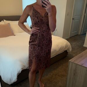 Express Snake Print Dress 🐍